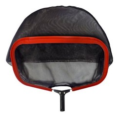 Heavy Duty PRO Swimming Pool Skimmer Leaf Rake w/Frame Black Mesh Net Red Baron