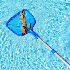 Pool Skimmer Pool Net with 3 Section Pole,Pool Skimmer Net with Fine Mesh7239
