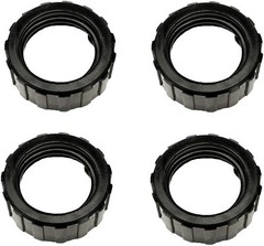 4 PK Black Feed Hose Nut 9-100-3112 For Polaris 360 Black Max & TR36P Cleaners