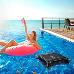 Surfer Robotic Solar Pool Skimmer w/ APP Support, Dual Charging Modes