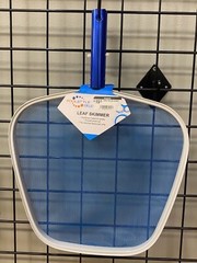 PoolStyle DELUXE PSL400402 13&Prime; Aluminum POLYETHYLENE Leaf SKIMMER Rake Net – NEW