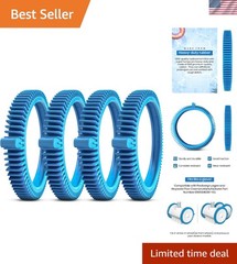 Easy Install 4-Pack Replacement Tires for Poolvergnuegen 896584000-143 Models