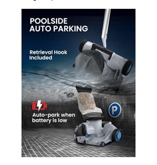 KOKIDO – XTROJET 620 /Automatic Leaf Robotic Pool Vacuum Cleaner