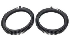 Hayward Poolvergnuegen Standard Tires with SUPER Hump, Black (2-Pack)