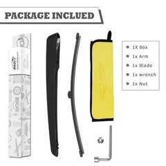 Rear Wiper Arm & Blade Kit,Exact-Fit Replacement for Porsche Cayenne 18-22