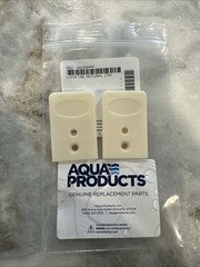 AQUA PRODUCTS AQUABOT LOCK TABS (PAIR) NATURAL CREAM WHITE SP9204 A9204 NEW OEM