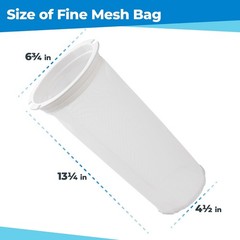 Debris Canister Fine Mesh Bag 004152451700 Replacement for Paramount Debris i…