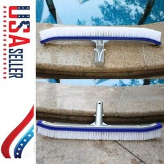 Inground Swimming Pool Brush With Aluminium Handle Plastic Wall Brush Handheld