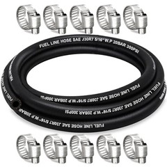 Fuel Line 5/16 Inch ID, Fuel Hose 10FT, J30R7 Fuel Line Hose NBR with 10