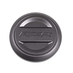RZR Rim Cap, Flash Black, Genuine OEM Part 1523994-655, Qty 1