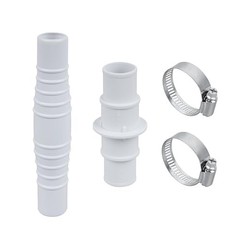 2 Pack Pool Vacuum Hose Adapter Connector – Plastic Coupling 1-1/4&Prime; or 1-1/2&Prime;