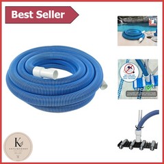 30 Ft Manual Pool Vacuum Hose for Inground & Above Ground Pools – Kink-Free