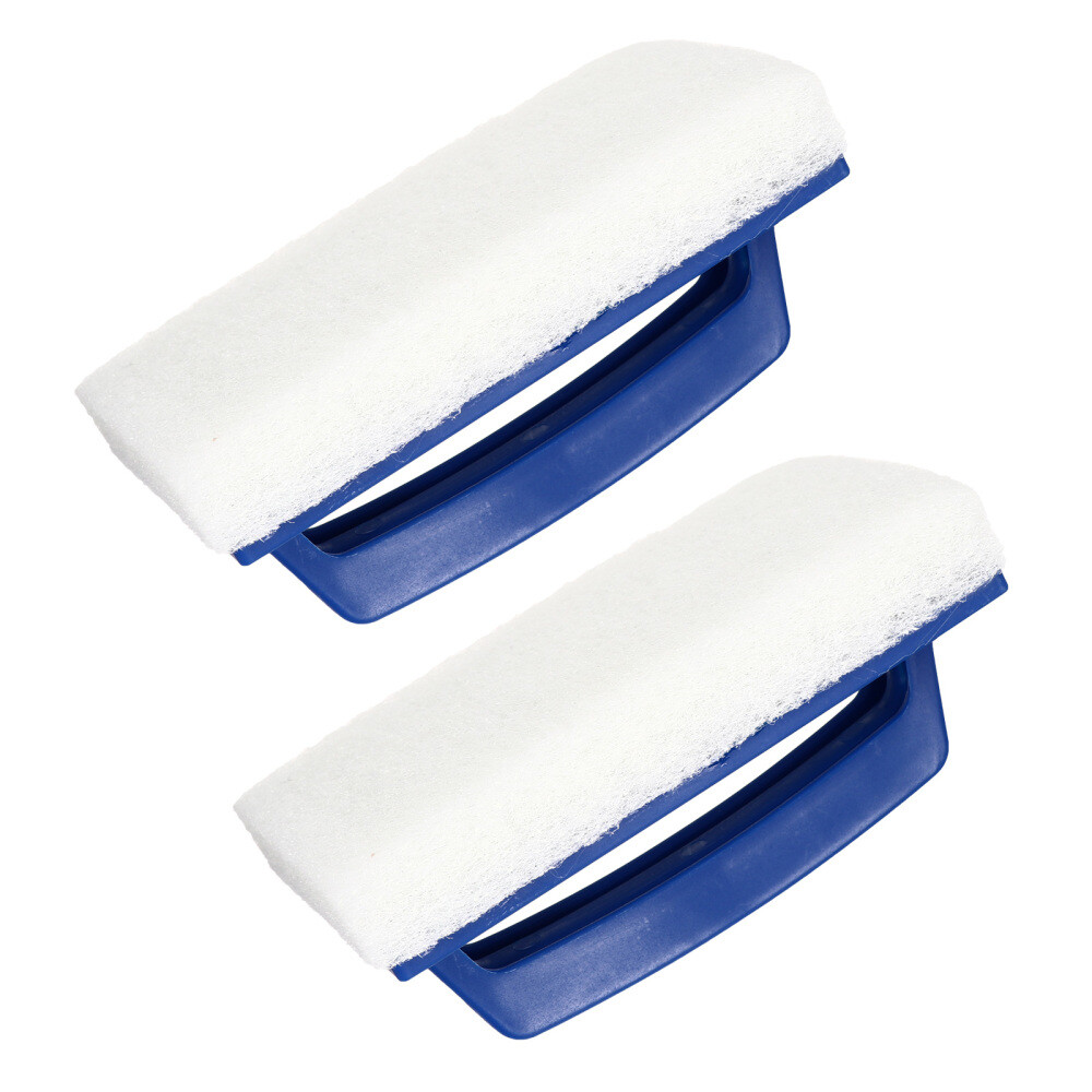 2pcs shower brush for cleaning Pool Scrub Brush Bathtub Cleaning Brush Floor