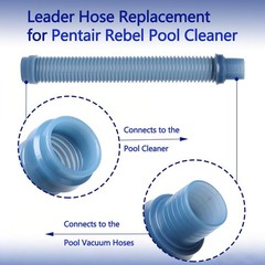Short Leader Hose Replacement for Pool & Spa Automatic Cleaner – Fits Kreepy Kra