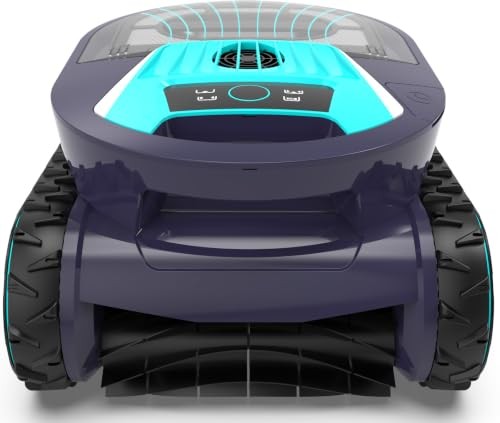 TALOSBO BRINBO Pleco PRO Cordless Robotic Inground Pool Cleaner Vacuum: Purple