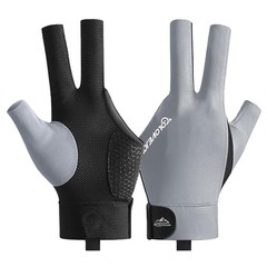 Pool Glove Left Hand, Billiards Glove, Billiard Pool Gloves for Left Hand 3 Fing