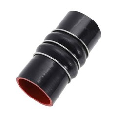 Silicone Hose Charge Air Intercooler Hump Heavy Duty Tube ID 63mm / 2.5&Prime; Black