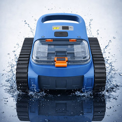 New Automatic Pool Cleaner Wall Climbing Waterline/Wall/Floor Cleaning For Pools