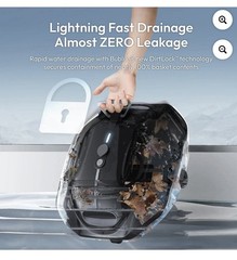 BUBLUE Bubot 300 Cordless Pool Cleaner Robot/Above Ground Pool