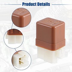 Car Motor Relay Replacement Fit for Nissan Titan – Pack of 1 – Brown