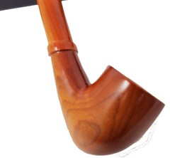 Shire Pipe Churchwarden Tomahawk – 13&Prime; / Cherry 1 Count (Pack of 1),