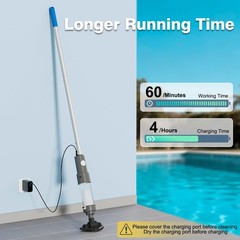 Handheld Spa Hot Tub Vacuum, Cordless Small Above Ground Pool Vacuum Cleaner …
