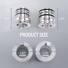 New 44/40MM Front Rear Wheel Bearing Greaser Tools Replacement for Polaris