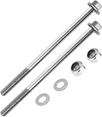 304 Stainless steel Front Control A-Arm Bolt Kit for Polaris 7519087(2 Pack)