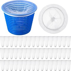 100 Pcs Pool Skimmer Socks Pool Filter Socks Pool Socks for Skimmer Basket Ingro