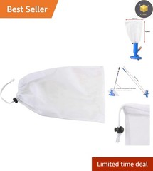 Efficient Debris Collection Bag for Pool Spa Jet Vacuum – Easy Pull-N-Lock