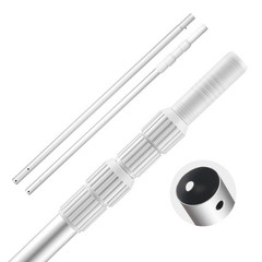 VEVOR Swimming Pool Pole 3.4 to 12 ft Telescopic Aluminum Alloy Twist Locking