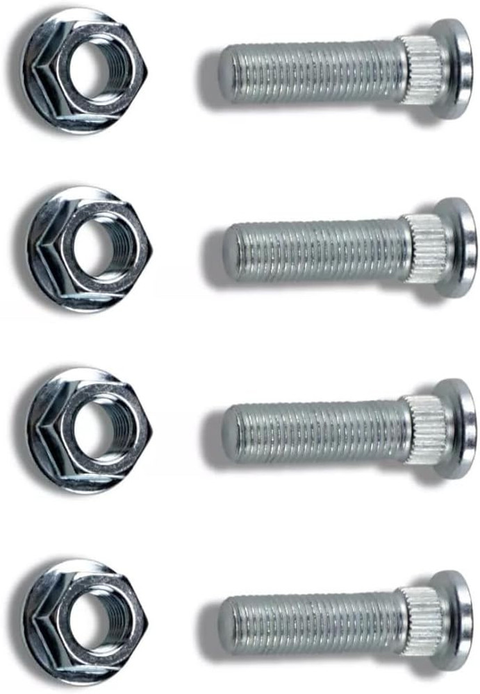 Front Rear Wheel Stud and Nut Kit 85-1092 7518378 Replacement for Polaris