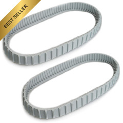 2 Pack Gray Tracks 9983152-R2 Replacement for Maytronics Dolphin Pool Cleaners