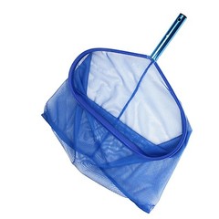 Pro Swimming Pool Skimmer Leaf Rake Net 18&Prime; Deep Double Fine Mesh Sand Silt Bag