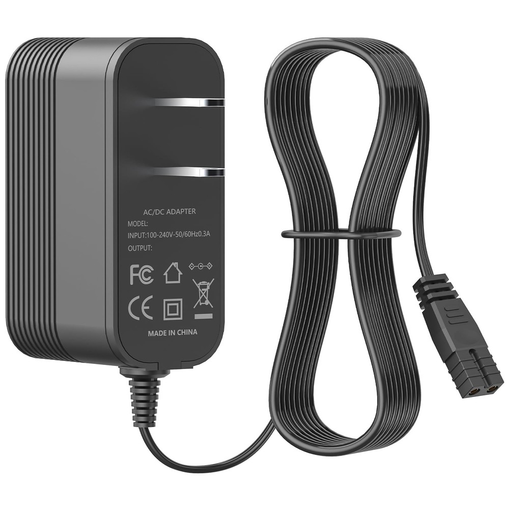12.6V Charger for Wybot Osprey Robotic Pool Cleaner Swimming black