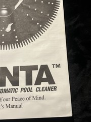 MANTA Above Ground Automatic Pool Cleaner User Manual Instructions Guide