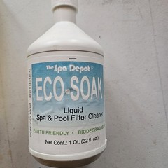 Liquid Spa and Pool Filter Cleaner – 1 Quart by Spa Depot