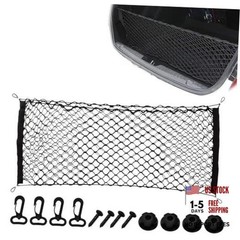 Car Cargo Nets Trunk Organizer, Adjustable Elastic Storage 39.4 x 15.7 Inch