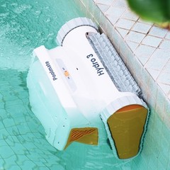 Hydro 3 Robotic Pool Cleaner Pool Vacuum,6000GPH 200 Mins for All Types Pools