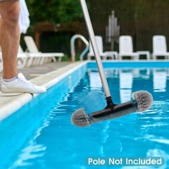20 » Pool Brush Head Detachable Pool Cleaning Brush With Durable Around Nylon Br