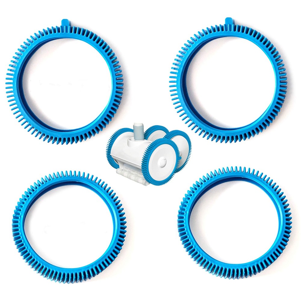 AR-PRO Pool Cleaner Front Tire (Combo) 2PK + Rear Tire, Blue
