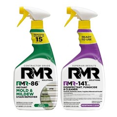 RMR DIY Mold & Stain Remover Bundle, Complete Kit, Includes 2-32 oz Bottles