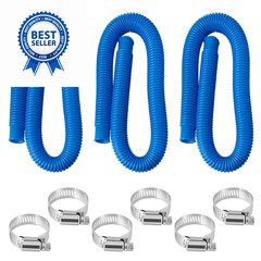 ownwhim Pool Pump Hoses for Above Ground – 1.25 x 41 41 inches, Blue
