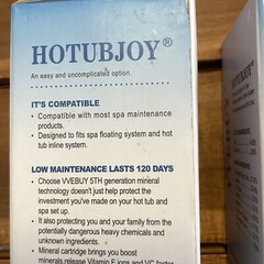 2X Pack HOTUBJOY Hot Tub Filter Spa Mineral Cartridge Sticks