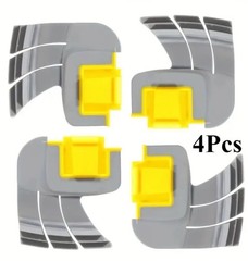 4 Pcs Cyclonic Scrubbing Brush R0714400 For Zodiac MX8 MX6 Elite Pool Cleaner