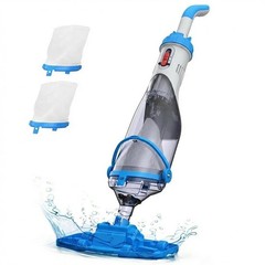 Rechargeable Pool Maintenance Tool Cordless Handheld Pool Vacuum, Dual-Phase Cle