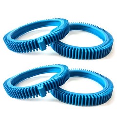 AR-PRO Pool Cleaner Front Tire (Combo) 2PK + Rear Tire, Blue