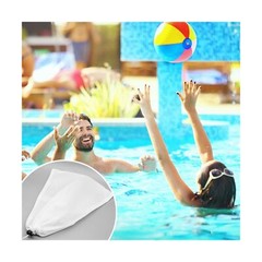 4Pcs Pool Vacuum Replacement Mesh Bag, Pool Leaf Vacuum Net Bag Fine Mesh wit…