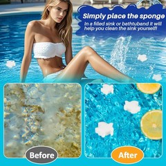 Pool Oil Absorbing Sponge – 16PCS Sponges That Soak Up Hot Tub…