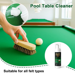 8 Pcs Pool Table Cleaning Kit Powerful Cleaner Quickly Breaks down Chalk Stains